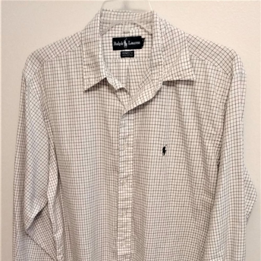Ralph Lauren Yarmouth Polo Button LS Mens Shirt